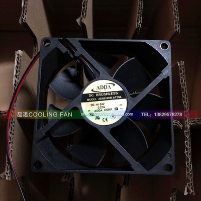 ADDA AD0924UB-A71GL 24V 0.21A 9CM/厘米 9025 2线 变频器风扇