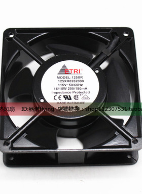 ETRI 125XR0282090 115V 16/15W 12038 12CM机箱机柜轴流散热风扇