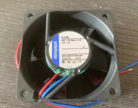 正品原装德国papst TYP 614NH 24V 2.1W 6CM 6025变频器散热设备