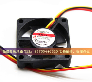 MC35100V1-000C-A99/G99建准SUNON 5V 0.75W 3510散热风扇3.5*1CM