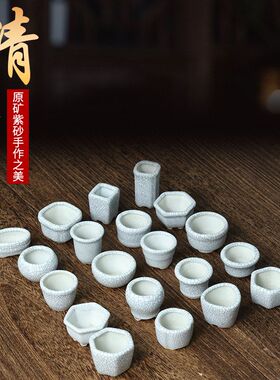 紫砂花盆陶瓷多肉拇指盆迷你个性