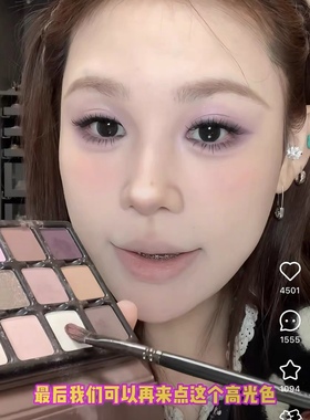 现货 Viseart 25新12色眼影芭蕾哑光Violette nocturne紫罗兰夜曲