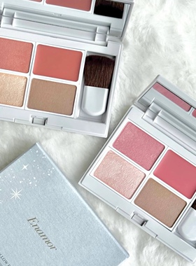 12.1发售！ 日本kajieri品牌Enamor2025圣诞限定眼影腮红彩妆盘