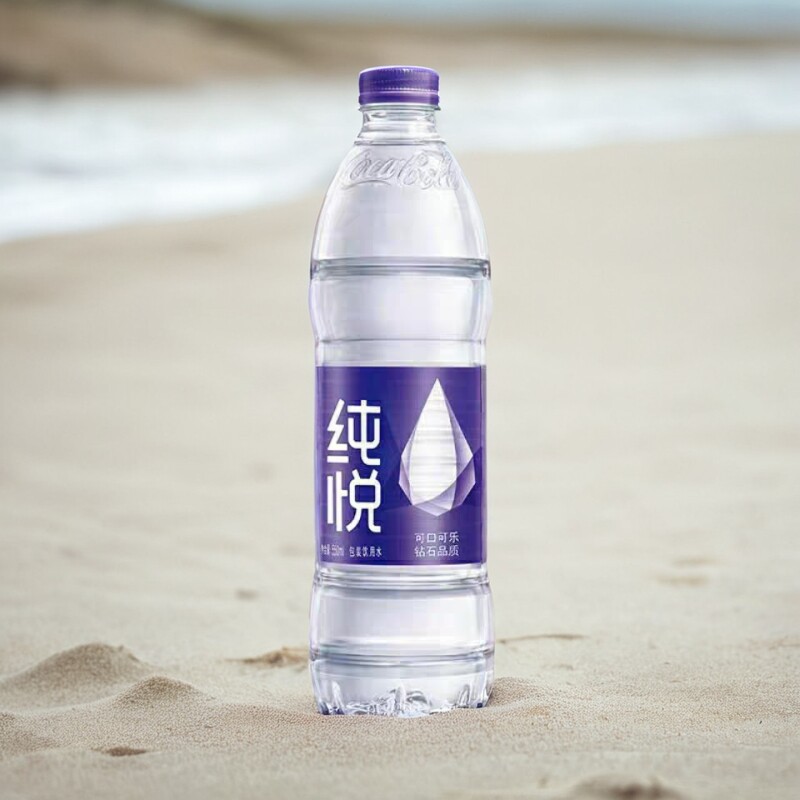 可口可乐纯悦饮用水 整箱550毫升x24瓶 商用办公休闲 快递直发