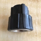 PE内丝直接 黑色热熔内牙接头20 25 32 4分6分1寸饮自来水管配件