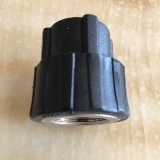 PE内丝直接 黑色热熔内牙接头20 25 32 4分6分1寸饮自来水管配件