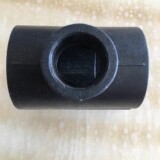 PE管件PE变三通202532异径三通承插对接热熔黑色室外供水管 三通