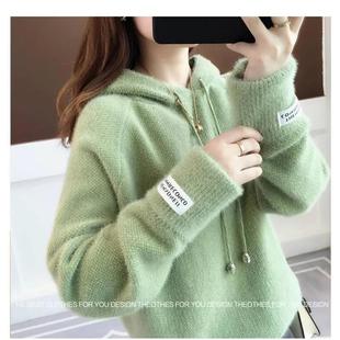 女童冬季慵懒风加厚毛衣2026秋冬新款中大童装上衣爆款加绒打底衫