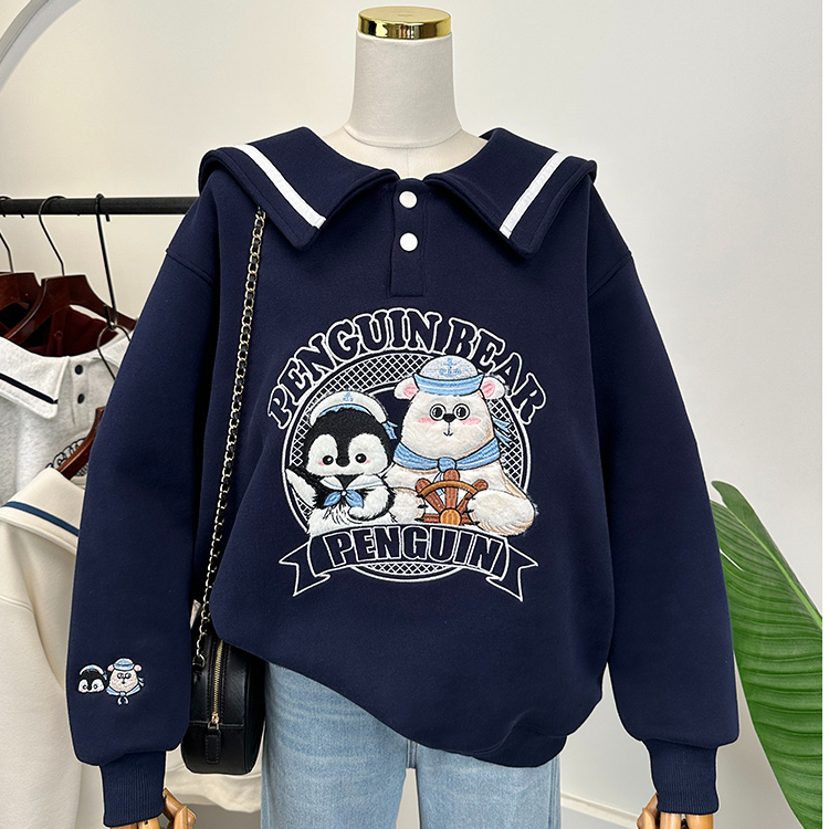 女童独特超好看刺绣卫衣2025新款秋装中大童爆款外套洋气舒适上衣