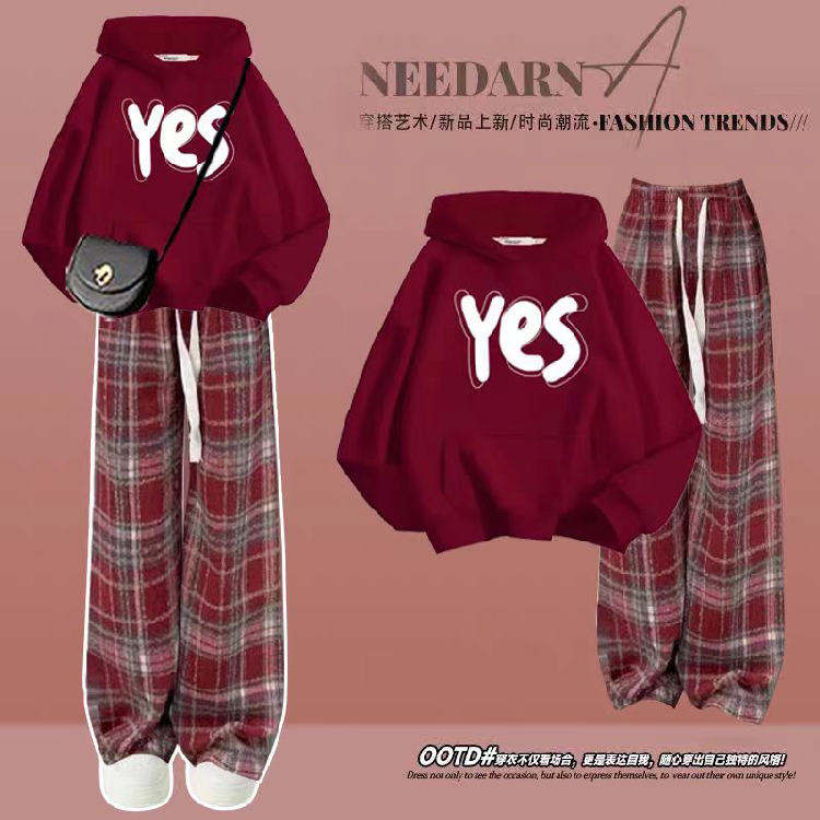 独特漂亮女童小香风秋冬套装2025春秋新款中大童超好看加绒卫衣