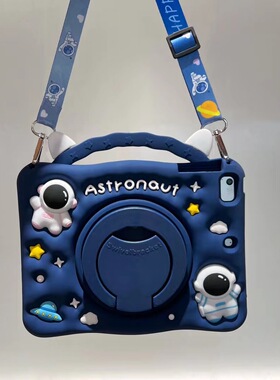 适用2025款荣耀平板X9A平板硅胶套360旋转宇航员ELN2-W09平板壳matepadSE手拎儿童款bah4-w29外壳V9防摔软壳