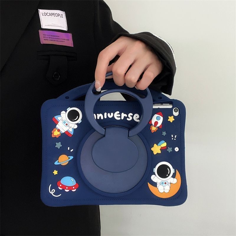 适用华为AGS6一W00保护套全包硅胶matepad se平板壳防摔AGS5-AL00软壳matepad 10.4旋转手提套GOT-W09男款