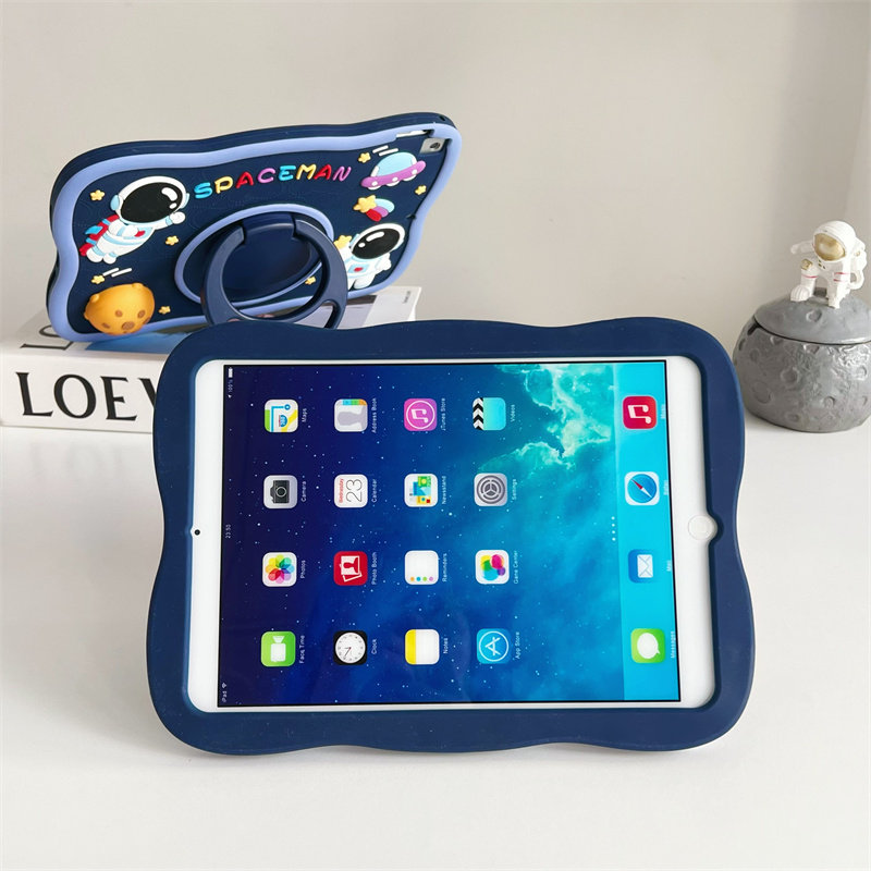 捏捏乐太空人适用华为擎云C5z保护套10.4寸BVE-W10平板防摔保护壳c5z卡通旋转支架男孩解压平板外壳