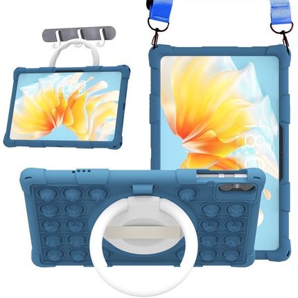 适用TablePC平板电脑10.1寸保护套T606安卓学习机外壳硅胶360旋转彩色防摔软套