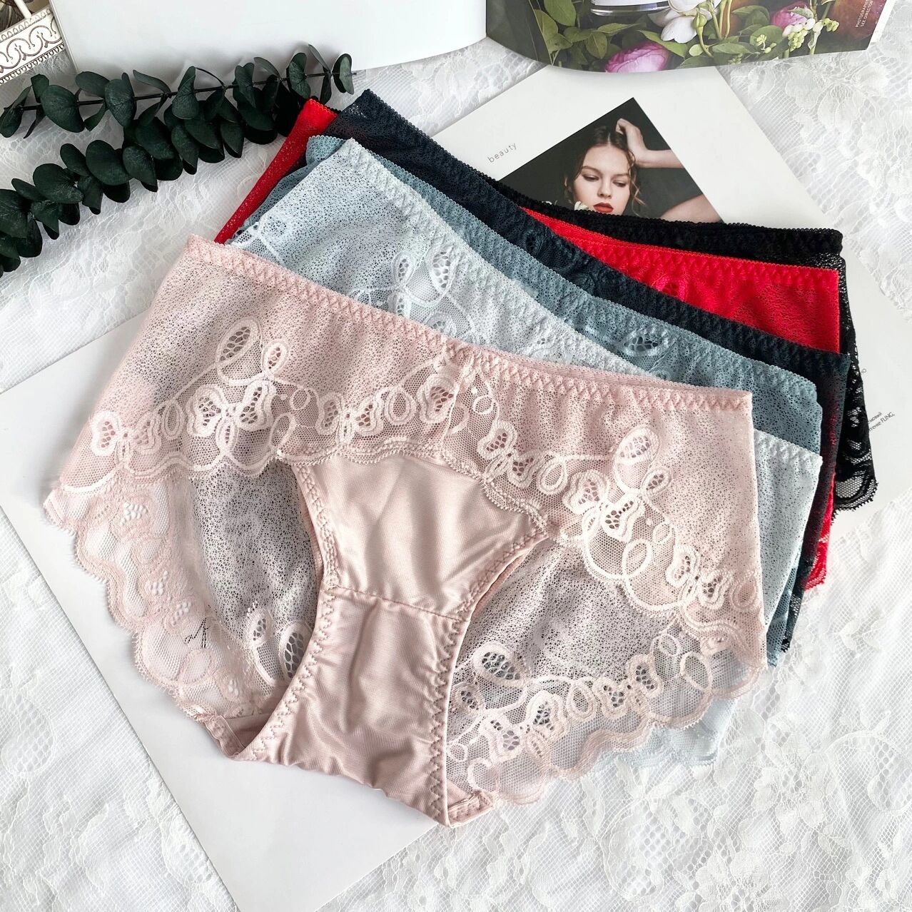 多莱妮性感蕾丝牛奶纯棉高端