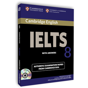 新东方英语 剑桥雅思试题集 8 真题 原版引进 剑桥大学 IELTS 出国留学 考试
