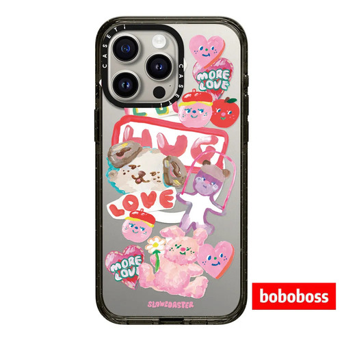 cassti源厂！Slowcoaster联名系列 Hug 贴纸印花 磁吸适用iPhone17/16/15/14/13/Plus/Pro/Max防摔透明手机壳