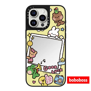 cassti源厂！LINE FRIENDS minini系列 相框贴纸magsafe磁吸适用于iPhone17/16/15/14/Pro/Max百搭防摔手机壳