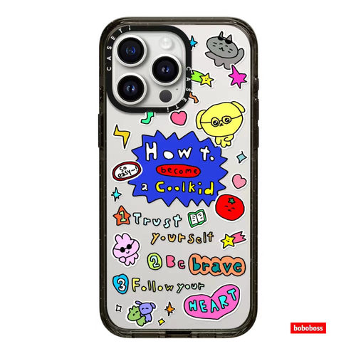 cassti源厂！Gosimperson联名 如何成为一个酷小孩适用iPhone18/17/16/15/14/Pro/Max防摔magsafe磁吸手机壳