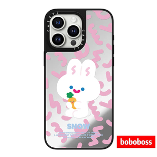 case源厂!RECORDER factory联名系列 雪白小兔 magsafe适用iPhone17/16/15/14/13/Pro/Max防摔磁吸手机壳