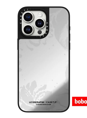 case源厂！女团炽LE SSERAFIM 简易花纹 magsafe适用于iPhone17/16/15/14/Plus/Pro/Max防摔磁吸镜面手机壳