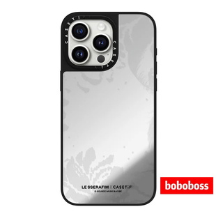 case源厂！女团炽LE SSERAFIM 简易花纹 magsafe适用于iPhone17/16/15/14/Plus/Pro/Max防摔磁吸镜面手机壳