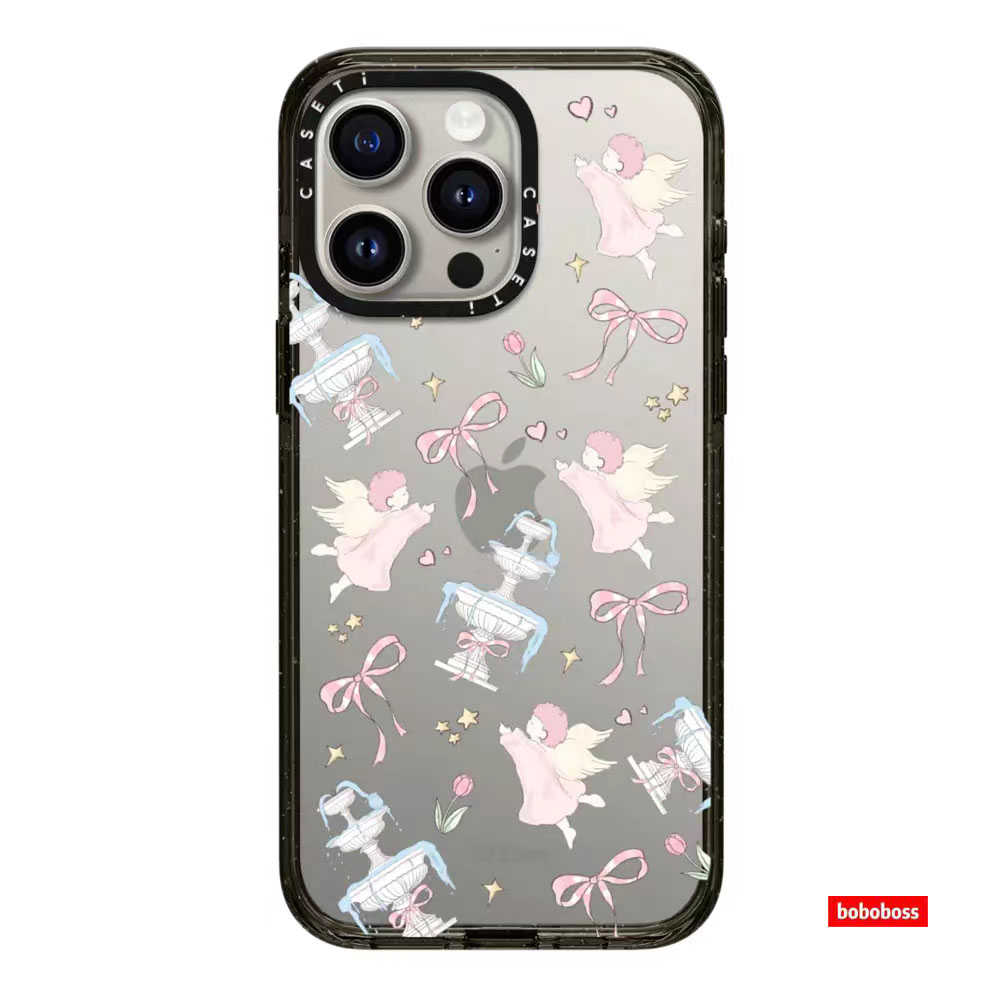 CASE源厂！森林早报系列 致天使 magsafe磁吸适用于iPhone17/16/15/14/13/12/Plus/Pro/Max透明防摔手机壳