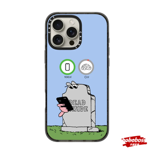 cassti源厂！ 艺术家联名系列 大脑低电量警觉 magsafe适用iPhone17/16/15/14/13/Pro/Max防摔磁吸手机壳