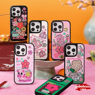 Max防摔磁吸手机壳 FLOWER有钱花系列 Pro magsafe适用iPhone17 天天杠上花 RICH case源厂