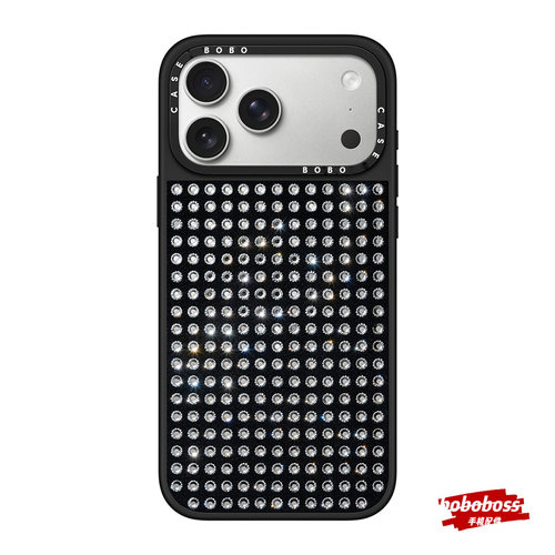cassti源厂！爆闪水钻手机壳 适用iPhone17/16/15/14/Pro/Max防摔手机壳