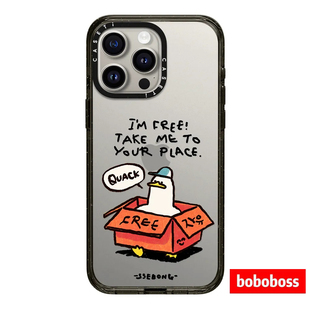 assti源厂！SSEBONG鸭鸭系列 带走鸭 magsafe兼容 适用于iPhone17/16/15/14/Plus/Pro/Max防摔透明磁吸手机壳