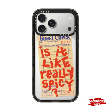 case源厂！艺术家联名有够辣magsafe磁吸适用iPhone17/16/15/14/13/12/Pro/Max防摔透明手机壳