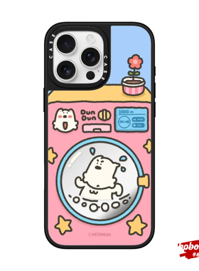 case源厂！ PETERDOG系列 西高地滚筒汪力跑 magsafe适用iPhone17/16/15/14/13/Pro/Max防摔磁吸手机壳