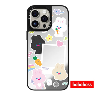 case源厂!RECORDER factory联名系列 甜心奶兔相框 magsafe磁吸适用iPhone17/16/15/14/Pro/Max防摔手机壳