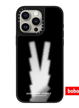 assti源厂！女团炽LE SSERAFIM EASY Logo magsafe适用于iPhone17/16/15/14/Plus/Pro/Max防摔磁吸镜面手机壳