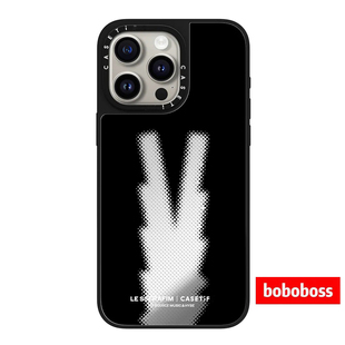 case源厂！女团炽LE SSERAFIM EASY Logo magsafe适用于iPhone17/16/15/14/Plus/Pro/Max防摔磁吸镜面手机壳