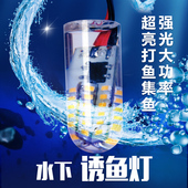 12V下水捕鱼灯LED下水灯泡强光鱼网灯防水灯钓鱼诱鱼灯户外夜钓灯