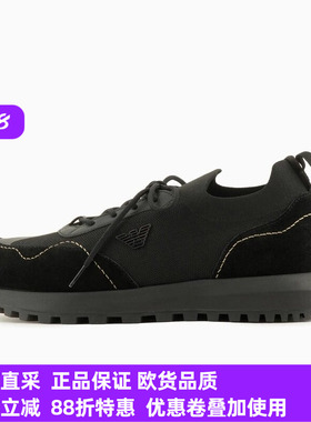 ARMANI阿玛尼EA男士透气休闲舒适百搭运动板鞋特惠X4X659XR105