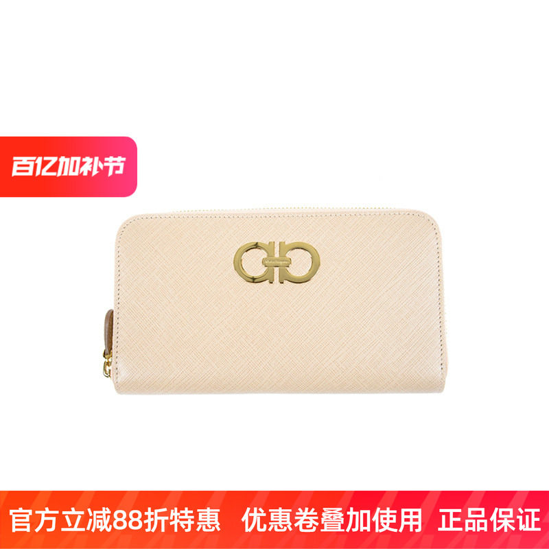 SALVATORE FERRAGAMO菲拉格慕女士简约经典钱包正品22B3000549946