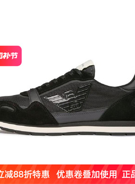 Armani阿玛尼EA男士鹰标低帮休闲四季运动板鞋特惠X4X537 XN730