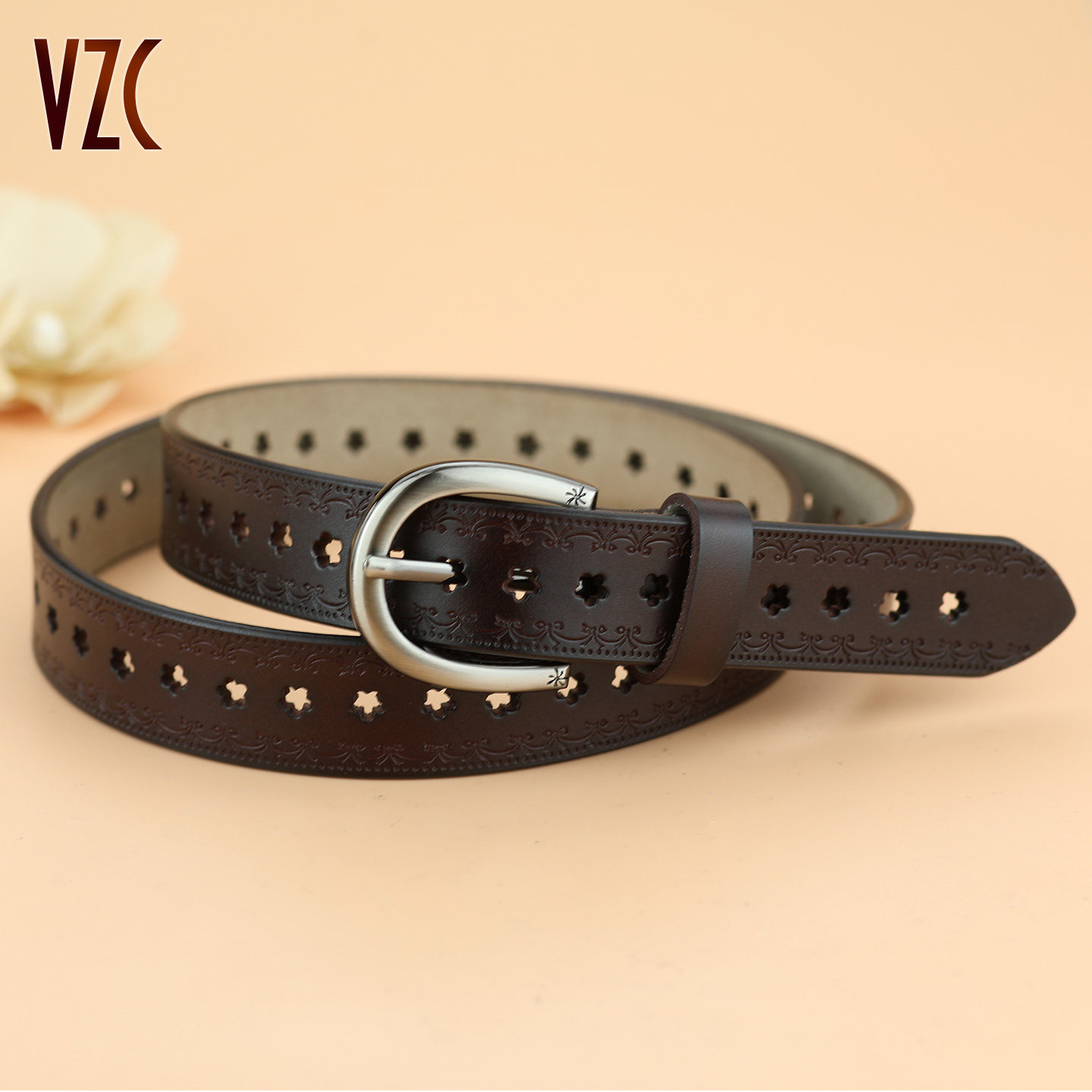 皮带女款小个子真皮牛皮复古百搭装饰配裙子牛仔阔腿裤腰带免打孔