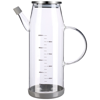 玻璃油壶油瓶厨房家用装酱油醋容器调料瓶油壸不锈钢大油罐油桶