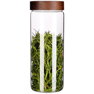 高硼硅密封玻璃罐茶叶罐食品级收纳小罐子零食储物罐陈皮花茶储存