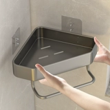 Оружейная пепельная туалет, ванная треугольная настенная стена, висящая -уголовая уголка, угла, туалет из нержавеющей стали, подвесная стена, стойка для хранения стен