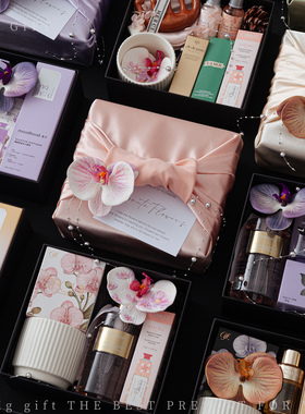 伴手礼女伴娘凤吕敷布包礼盒实用婚礼送员工开业礼品美业客户礼物