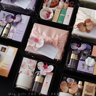 伴手礼女伴娘凤吕敷布包礼盒实用婚礼送员工开业礼品美业客户礼物