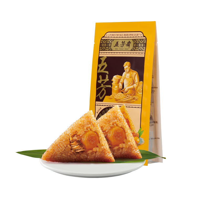 五芳斋真空嘉兴端午节蛋黄鲜肉粽