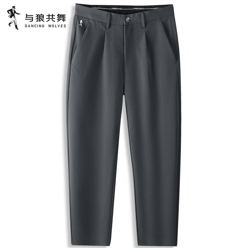 【弹力】与狼共舞休闲裤男