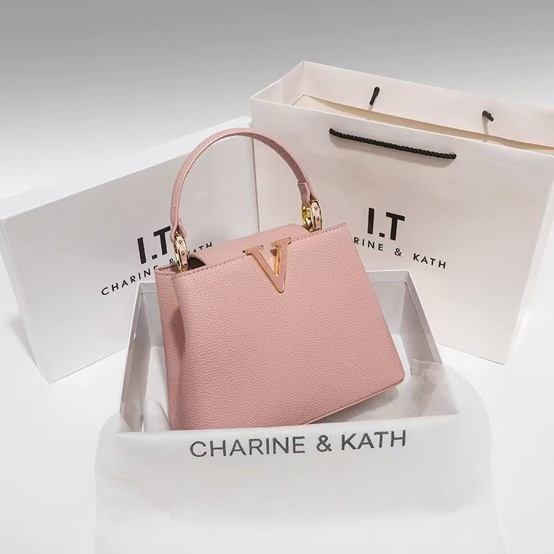 热卖款女包新品包包女2025新款凯莉包高级感通勤手提包,箱包皮具/热销女包/男包,通用款女包,淘宝优惠券,粉丝福利购,淘宝优惠卷