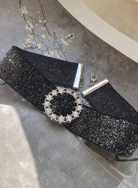 合金合金布女2024新潮颈链